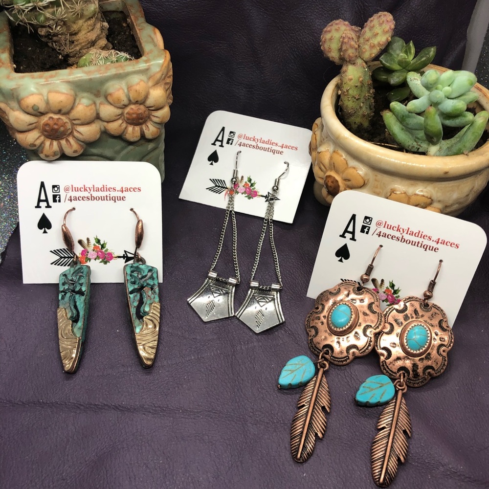 🤠 Western Unique Fashion Jewelry Earrings